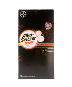 ALKA SELTZER BOOST DISPLAYX50