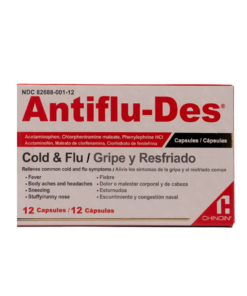 ANTIFLU DES CAPSULAS X12