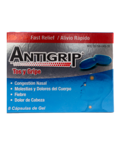 ANTIGRIP GEL TOS Y GRIPE X 8
