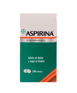 ASPIRINA 100mg DISPLAY X100