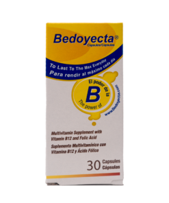 BEDOYECTA  B CAPSULAS X30