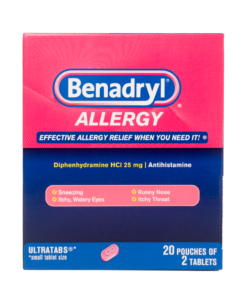 BENADRYL DISPLAY X20