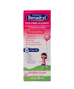 BENADRYL JARABE NIÑOS 4fl oz