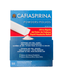 CAFIASPIRINA POLVO X50