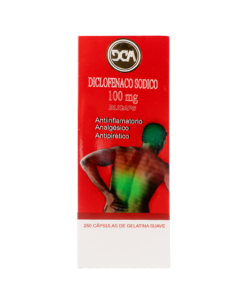 DICLOFENALCO SODICO 100mg X250