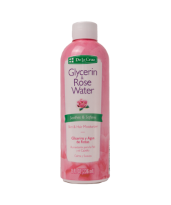 DLC GLICERINA Y AGUA DE ROSAS 8oz