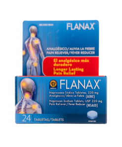 FLANAX PAIN RELIEVER CASE X24