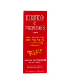 HIERRO + COMPLEJO B 8 fl oz