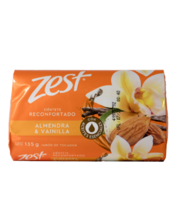 JABON ZEST ALMENDRA Y VAINILLA