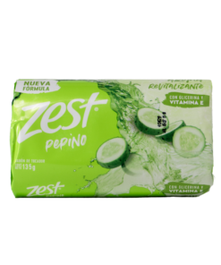 JABON ZEST PEPINO Y VITAMINA E