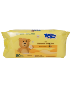 PAÑITOS HUMEDOS RICITOS DE ORO X80