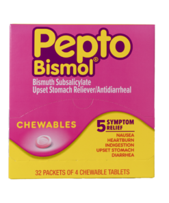 PEPTO BISMOL DISPLAY 34 SOBRES X 4 PASTILLAS