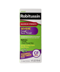 ROBITUSSIN SEVERE CF MAX 4fl oz