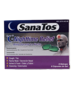 SANATOS DE NOCHE 8 CAPS