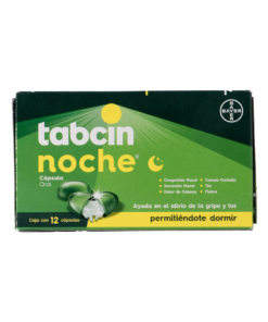 TABCIN NOCHE GEL CAPS X12
