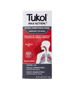TUKOL MAX ACTION CONGESTION Y TOS SEVERA 6oz