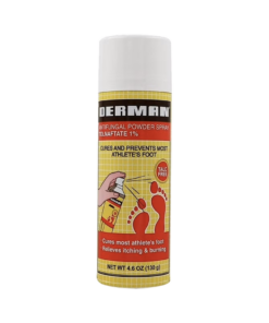 DERMAN SPRAY POWDER ANTI HONGOS 4.6 oz