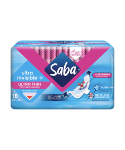 SABA ULTRA INVISIBLE X18 PADS