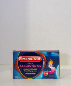 GENOPRAZOL 14 CAPSULAS