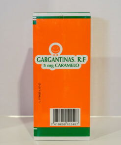 GARGANTINAS R.F 5MG CARAMELO
