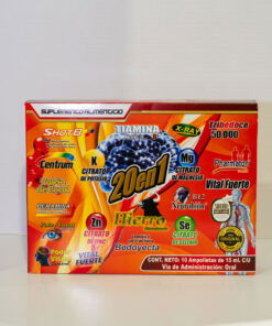 SUPLEMENTO ALIMENTICIO 20 EN 1