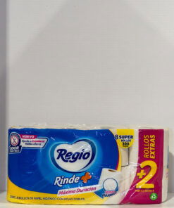 REGIO 8 SUPER ROLLOS 300 HOJAS