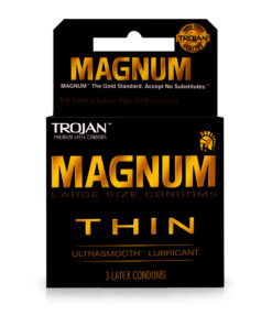 Trojan Magnum XL 3 Pack (Black)
