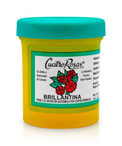 Brillantina Cuatro Rosas Amarilla