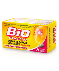 Bioelectro Extra Fuerte Day Caps x24 (Amarillo)