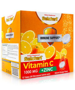 Vitamina c + Zinc Display x 12 tubos/20 Tabletas Efervescentes