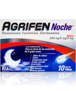 Agrifen Noche x 10 Tabletas