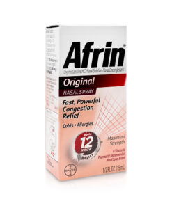 Afrin Spray Nasal 2/3 Fl oz (Green)