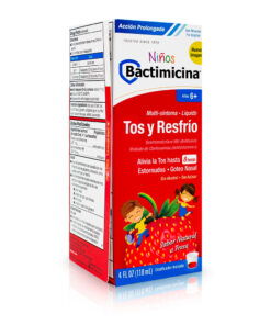Bactimicina Children's Jarabe Tos Y Resfrio 4FL OZ