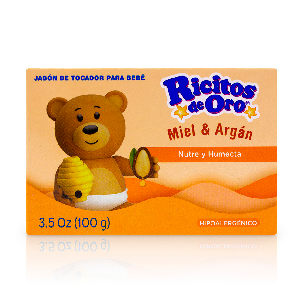 Ricitos De oro Para Bebe Miel Y Argan