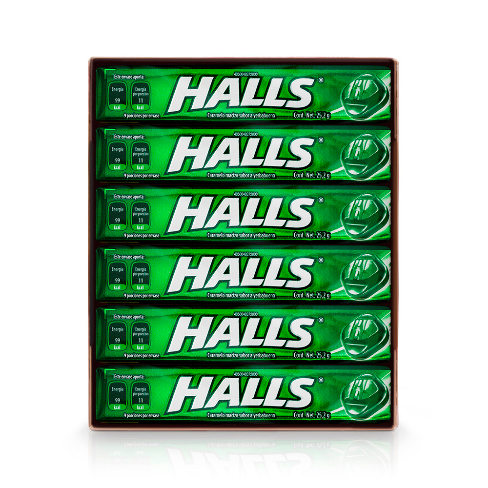 Halls Yerbabuena 12 Pack
