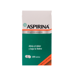 ASPIRINA 100mg DISPLAY X100