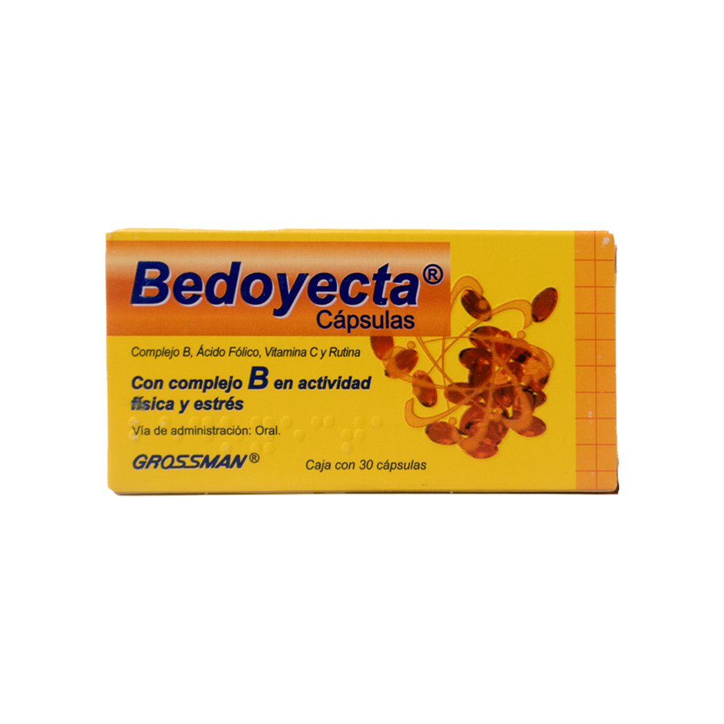 BEDOYECTA CAPSULAS X30