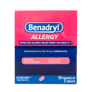 BENADRYL DISPLAY X20