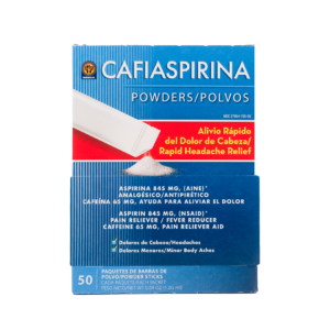 CAFIASPIRINA POLVO X50