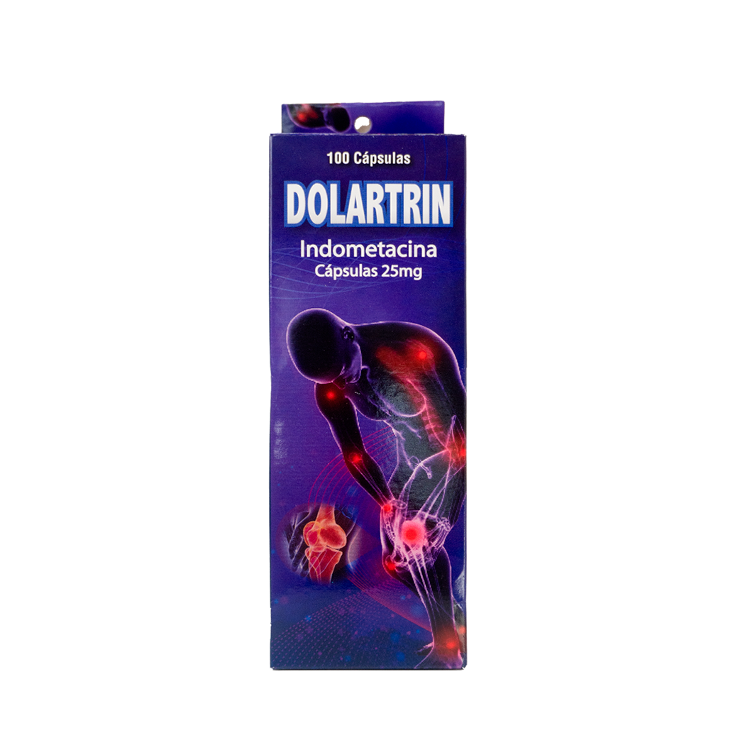DOLARTRIN INDOMETACINA 25 X4