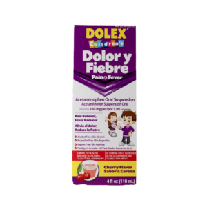 DOLEX NINOS DOLOR Y FIEBRE 4oz