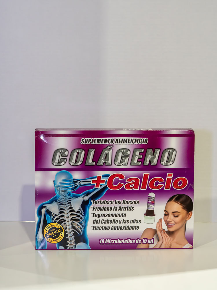 SUPLEMENTO ALIMENTICIO COLAGENO + CALCIO