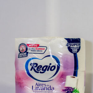 REGIO AIRES DE LAVANDA 4 ROLLOS