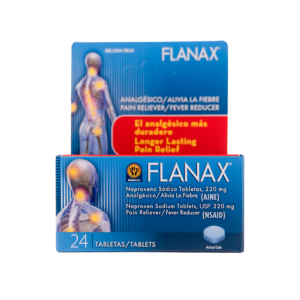 FLANAX PAIN RELIEVER CASE X24
