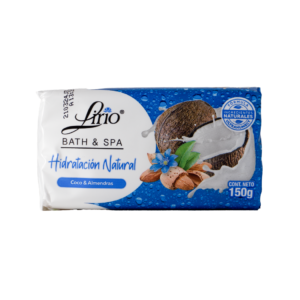JABON LIRIO COCO Y ALMENDRAS